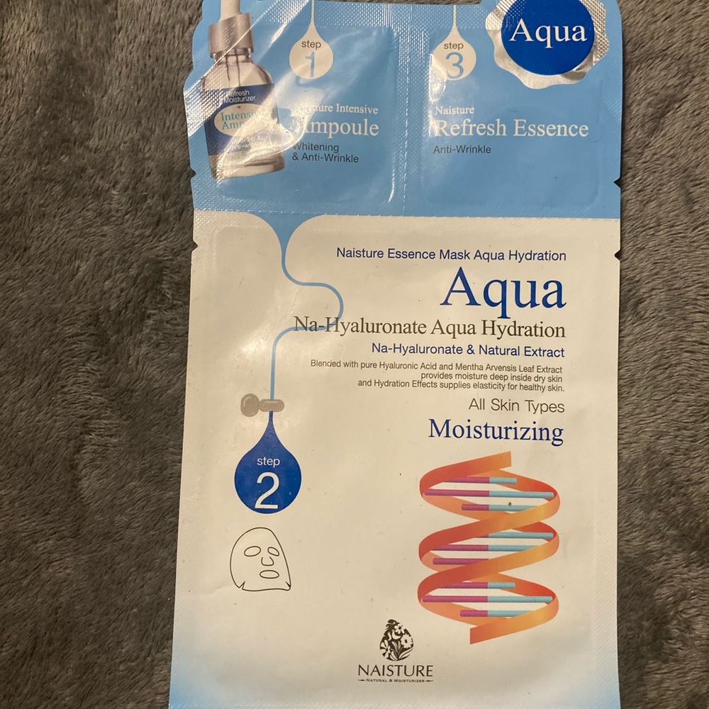 3-Step Hydration Sheet Mask